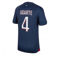 Muški Nogometni Dres Paris Saint-Germain Manuel Ugarte #4 Domaci 2023-24 Kratak Rukav